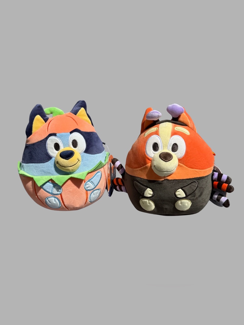 Bluey & Bingo Halloween Squishmallows 7.5” Five Below Exclusive Set of 2